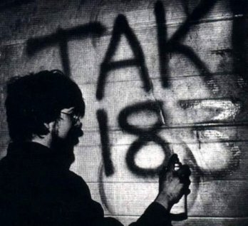 Pierwsze graffiti w New Jorku - TAKI 183